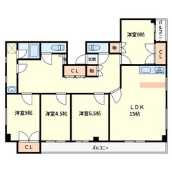 MKビル竹ノ塚の物件間取画像